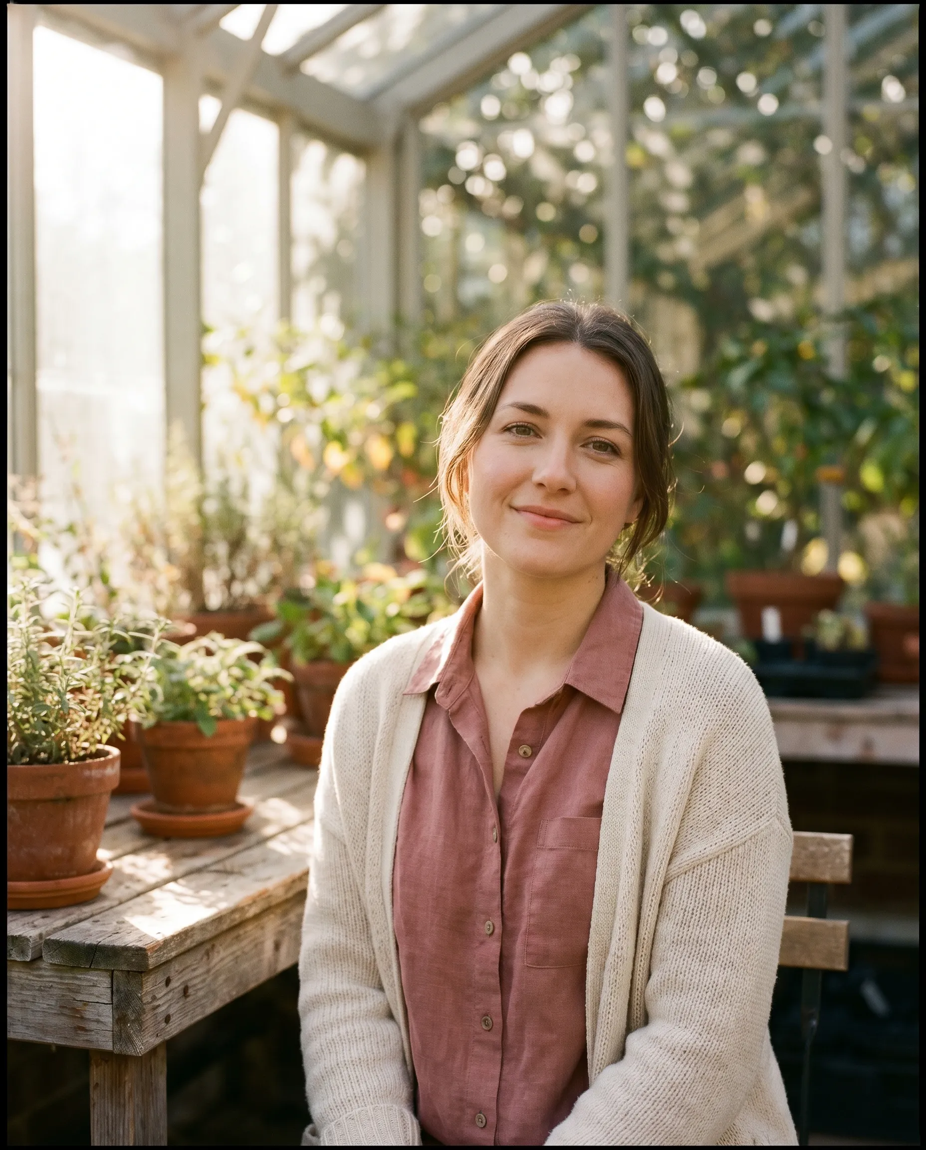 A morning portrait in soft light